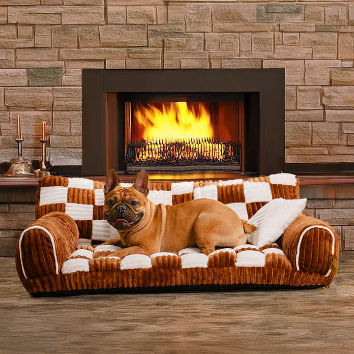 Luxurious Dog Bed Sofa - King's Chillout Sofa Bowlift