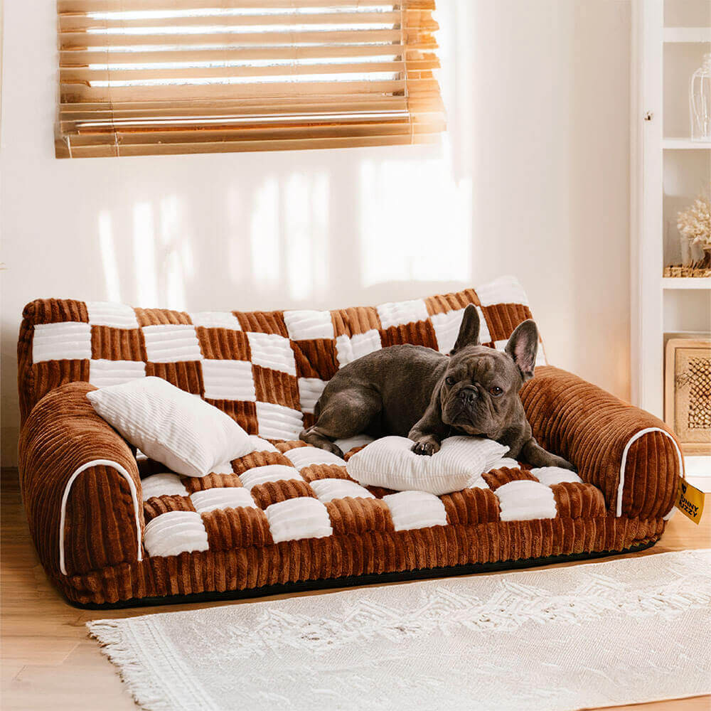 Luxurious Dog Bed Sofa - King's Chillout Sofa Bowlift