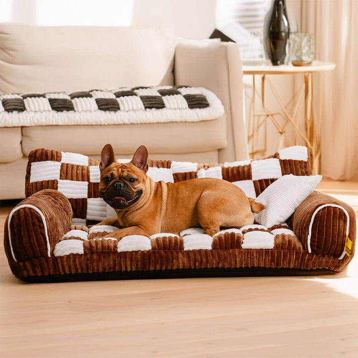 Luxurious Dog Bed Sofa - King's Chillout Sofa Bowlift