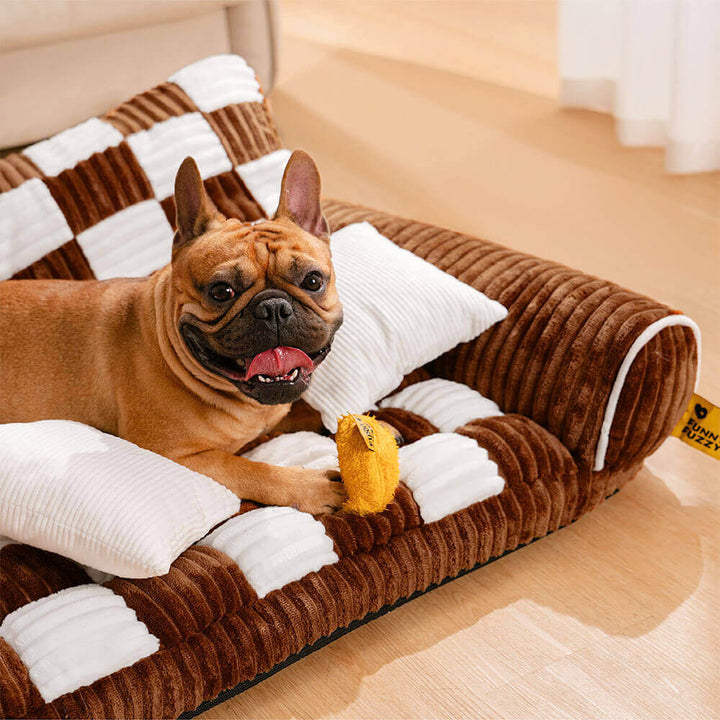 Luxurious Dog Bed Sofa - King's Chillout Sofa Bowlift
