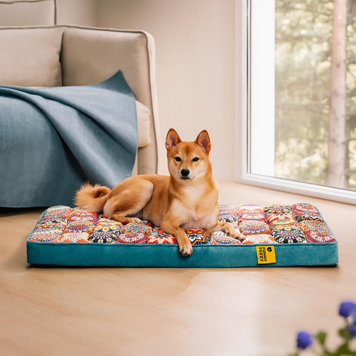 Luxurious Moroccan Style Dog Bed - Casablanca Dream Bowlift