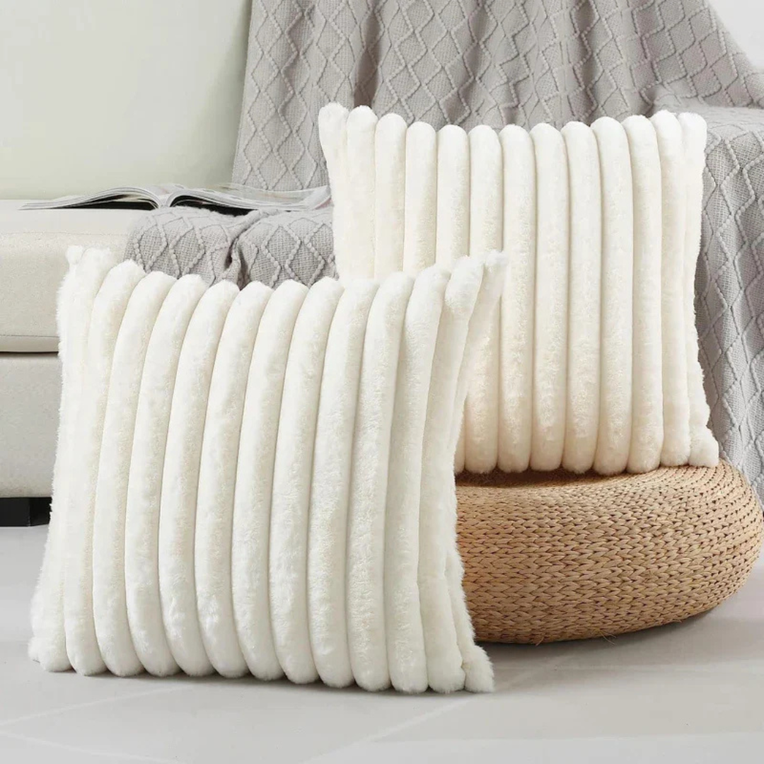 BowLift | Plush Decorative Sofa Cushion Cover
