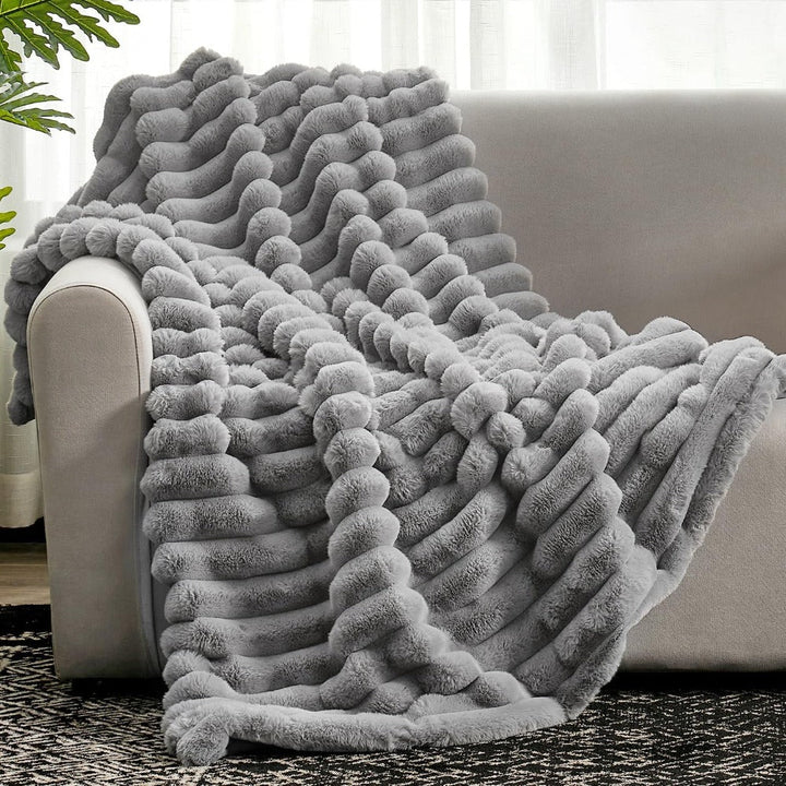 BowLift | Plush Faux Fur Blanket Throw