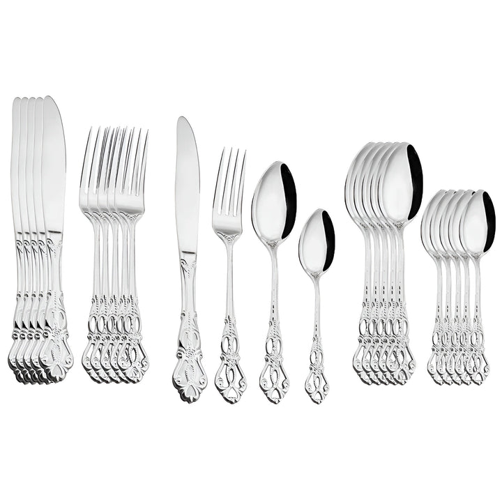 BowLift | Luxury 24-Piece Cutlery Set - RoyalCutlery
