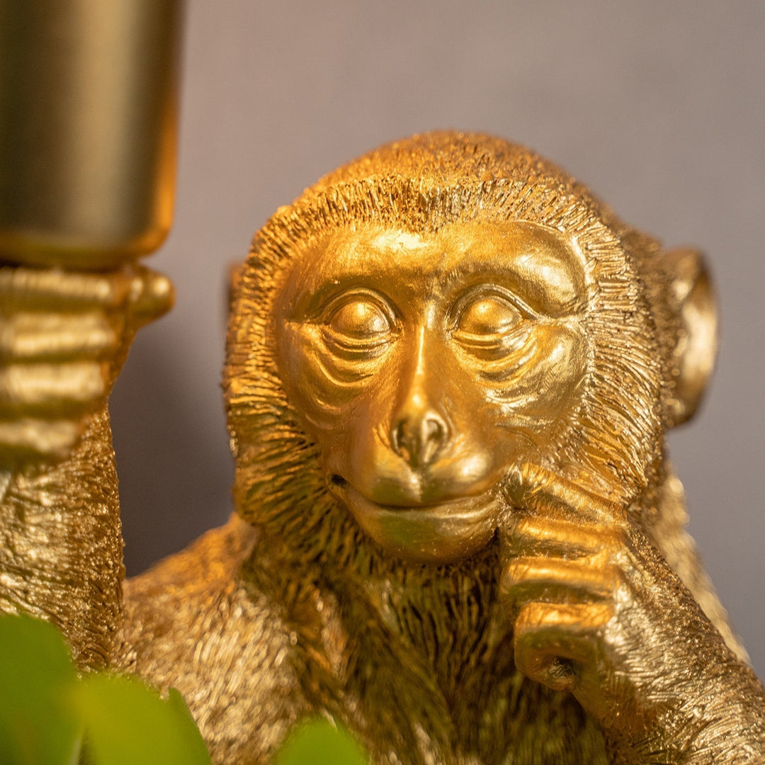 BowLift | Luxury Gold Monkey Table Lamp - GoldenChimp