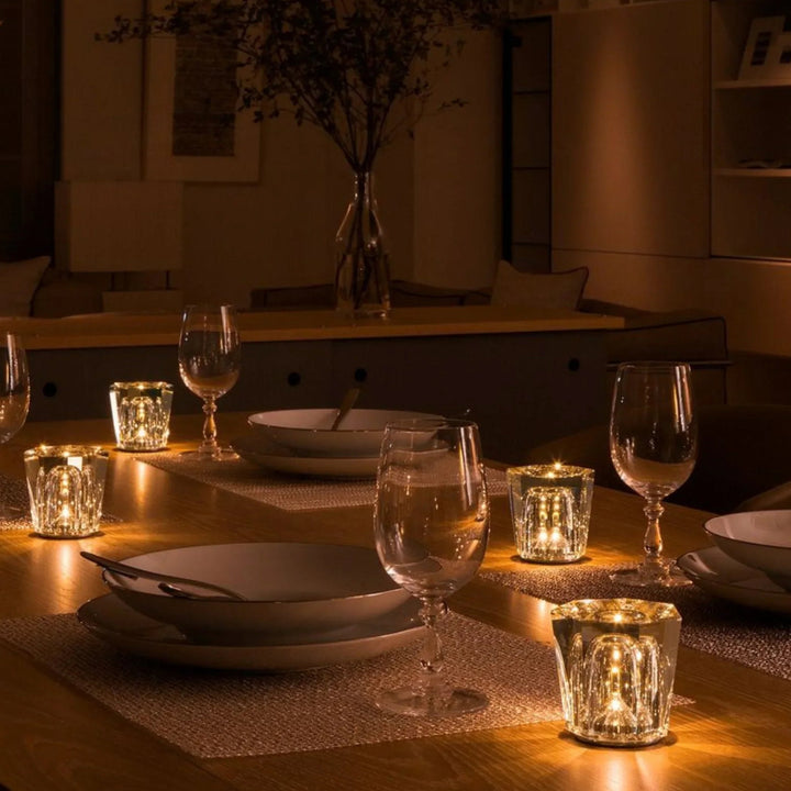 BowLift | Luxury Rechargeable Diamond Crystal Table Lamp - Lumière Diamond