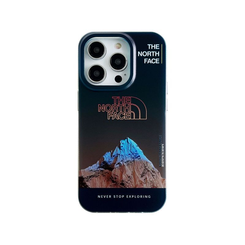 BowLift | Galvanic Letters Snow Mountain Phone Case For iPhone