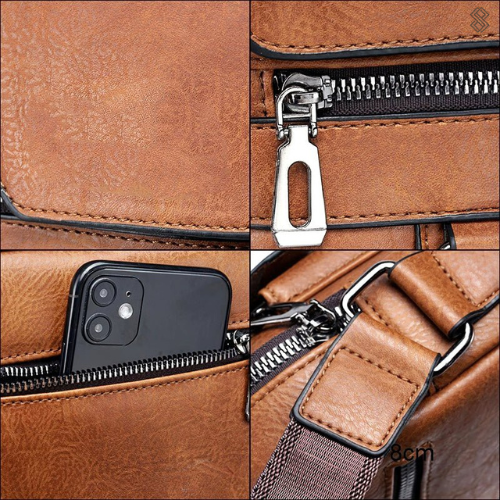 BowLift | Luxury PU Leather Shoulder Bag – Stylish & Durable Crossbody for Men and Women