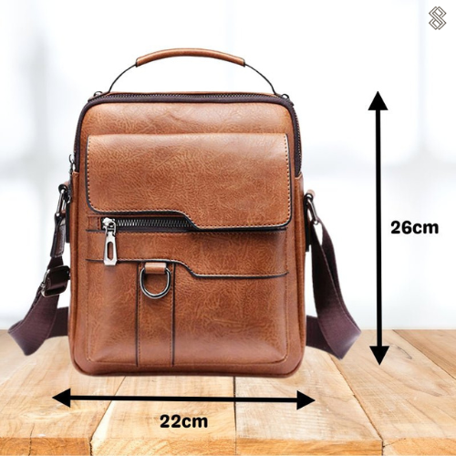 BowLift | Luxury PU Leather Shoulder Bag – Stylish & Durable Crossbody for Men and Women