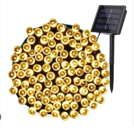 BowLift | 300 LED Lumify Solar Fairy Lights - Warm White Lights for Garden Decor
