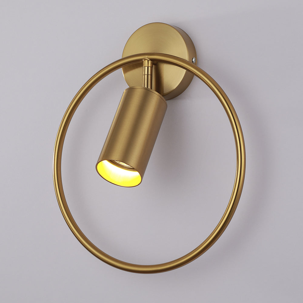 BowLift | OpulentGlow Wall Lamp - Golden Elegance for Your Interior