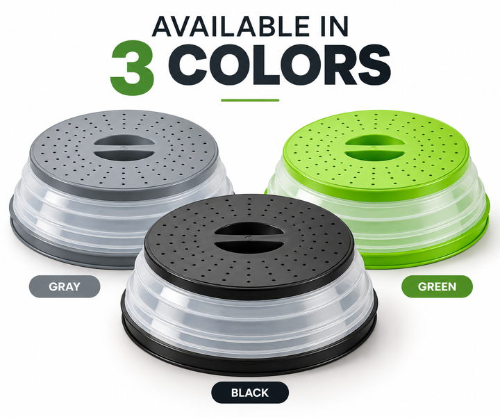 BowLift | Magnetic Microwave Splatter Cover