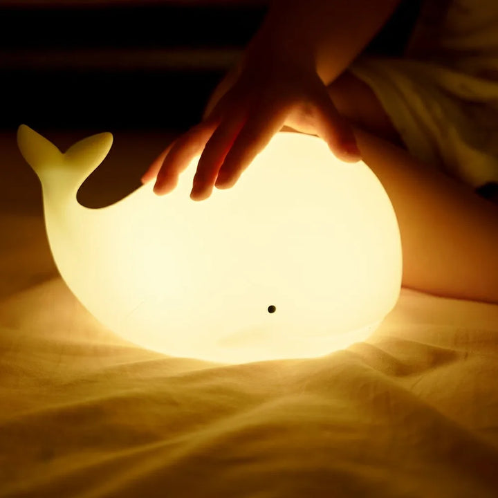 BowLift | Magically Illuminated Whale Night Lamp – Luma | Soft Light for Children