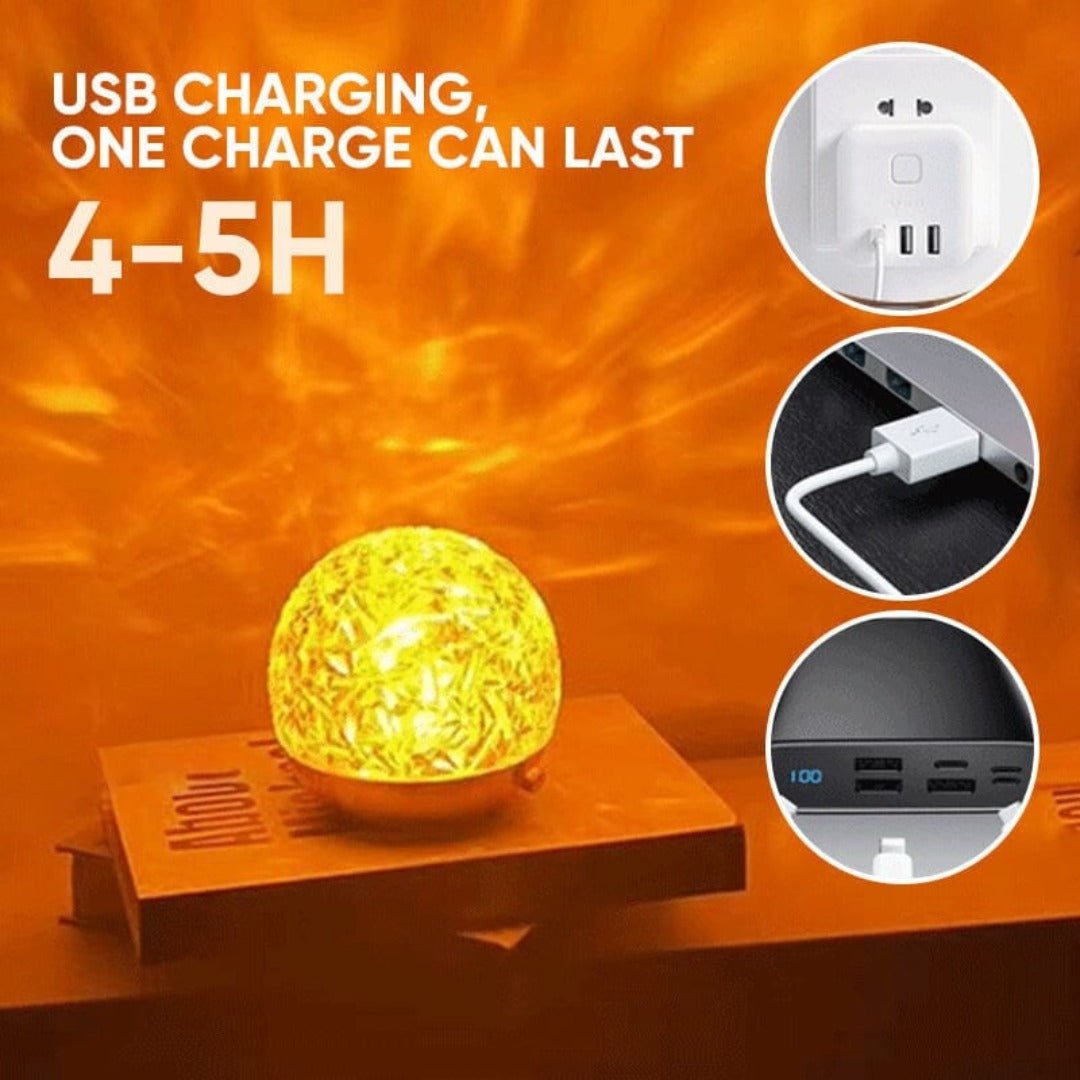 BowLift | Magic Waves | Dynamic Water Wave Projection Mood Lamp