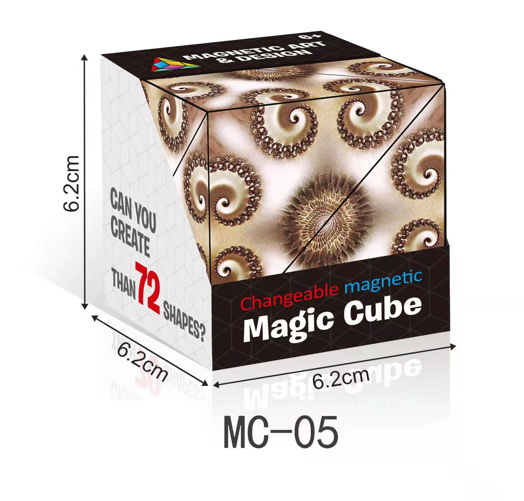 BowLift | FoldFun Shape Cube – Creative 3D Puzzle for Children and Adults