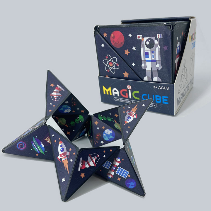 BowLift | FoldFun Shape Cube – Creative 3D Puzzle for Children and Adults