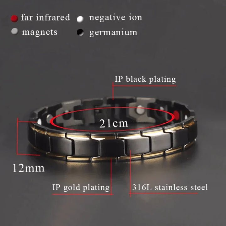 Magnetic Bracelet for Ladies and Gentlemen – Adjustable, Stylish and Comfortable | Bowlift