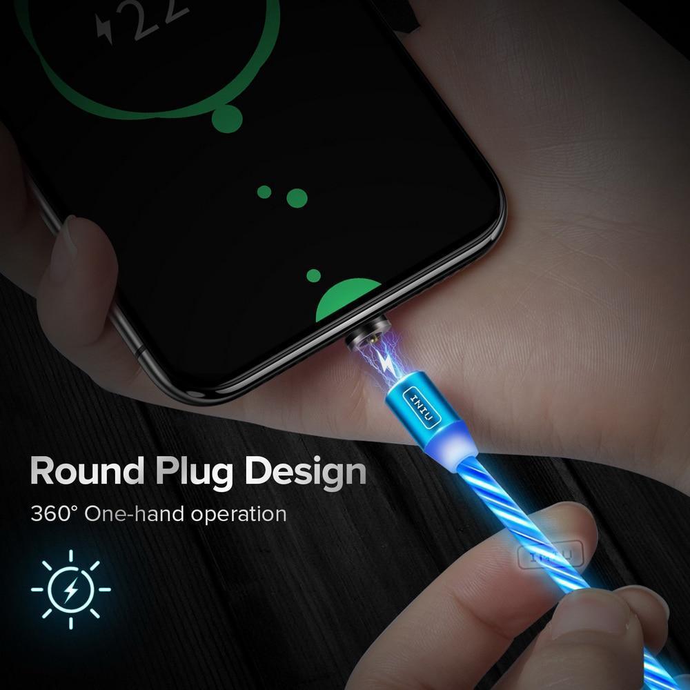 BowLift | Magnetic Glowing Charging Cable