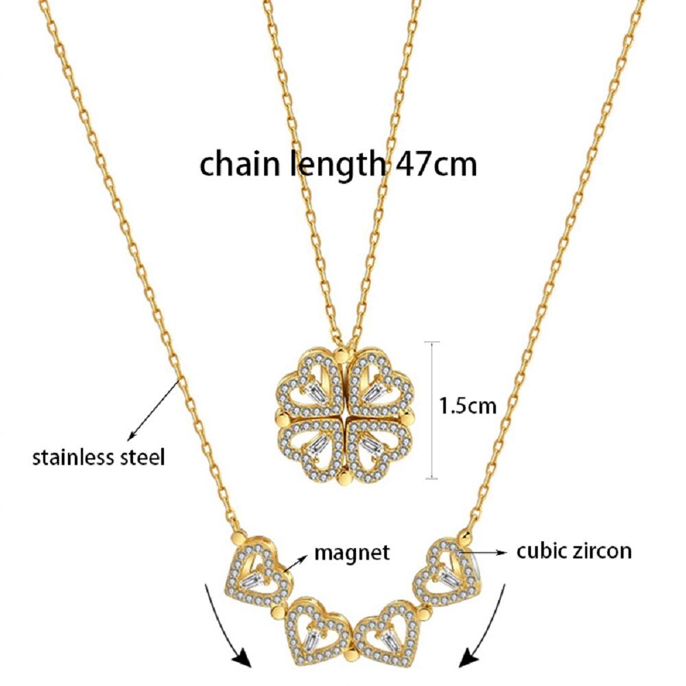 BowLift | Magnetic Heart Necklace