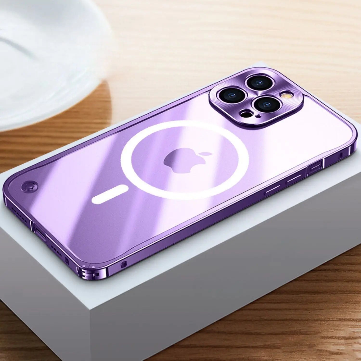 BowLift | Metal Luxury MagSafe Case for iPhone Pro Max - Slim and Stylish Design with Maximum Protection