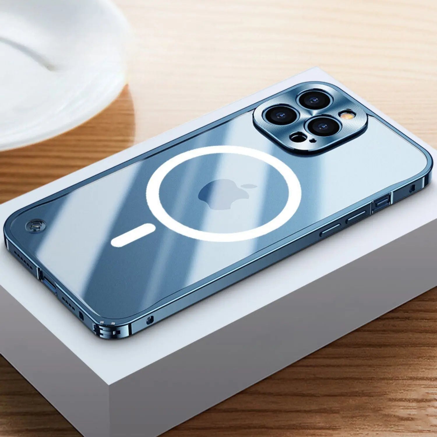 BowLift | Metal Luxury MagSafe Case for iPhone Pro Max - Slim and Stylish Design with Maximum Protection