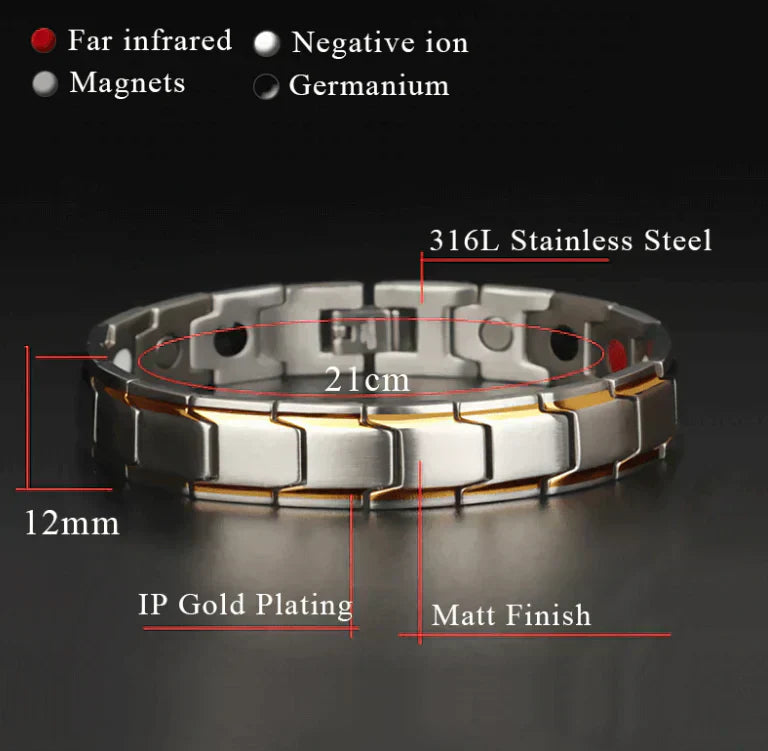 BowLift | Magnetic Bracelet for Women and Men – Adjustable, Stylish and Comfortable