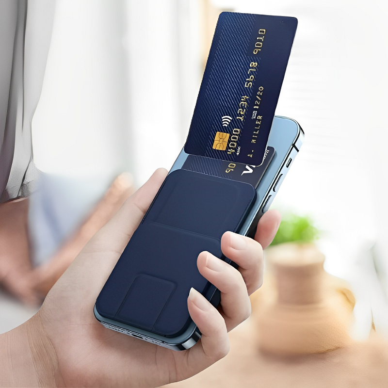 BowLift | Magsafe Wallet with Phone Stand for iPhone