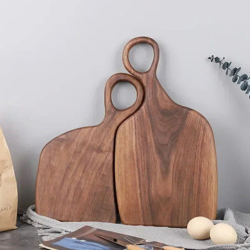 BowLift | 2-Pack Premium Walnut Wooden Chopping Boards – Elegant & Durable Cutting and Serving Board Set