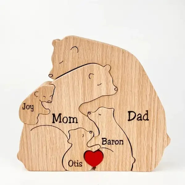 BowLift | Handcrafted Personalised Bear Family