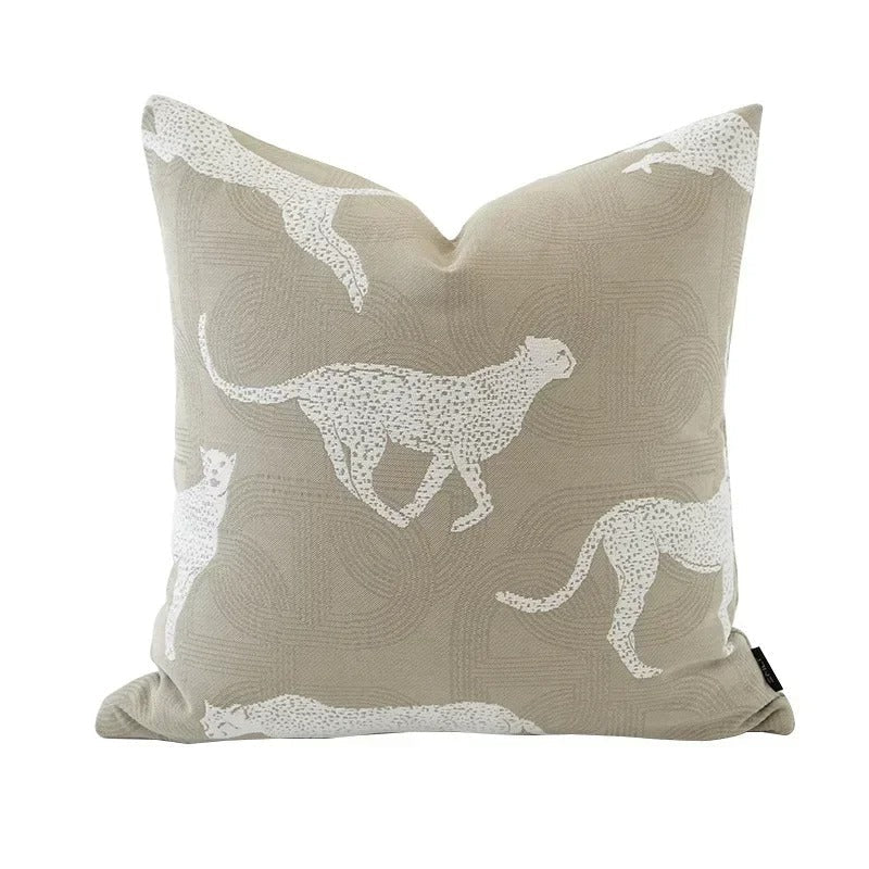 BowLift | VelvetGlow Cushion Cover - Double-sided Geometric Cushion Cover of Luxury Jacquard