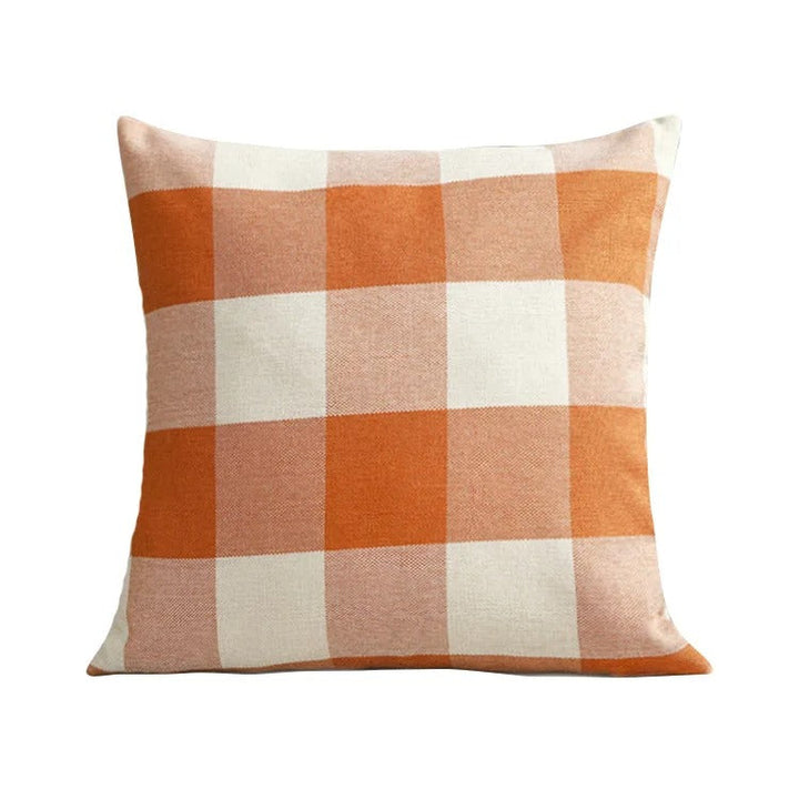 BowLift | Harmonie Home Cushion Cover - Timeless Check Cushion Cover for Any Interior