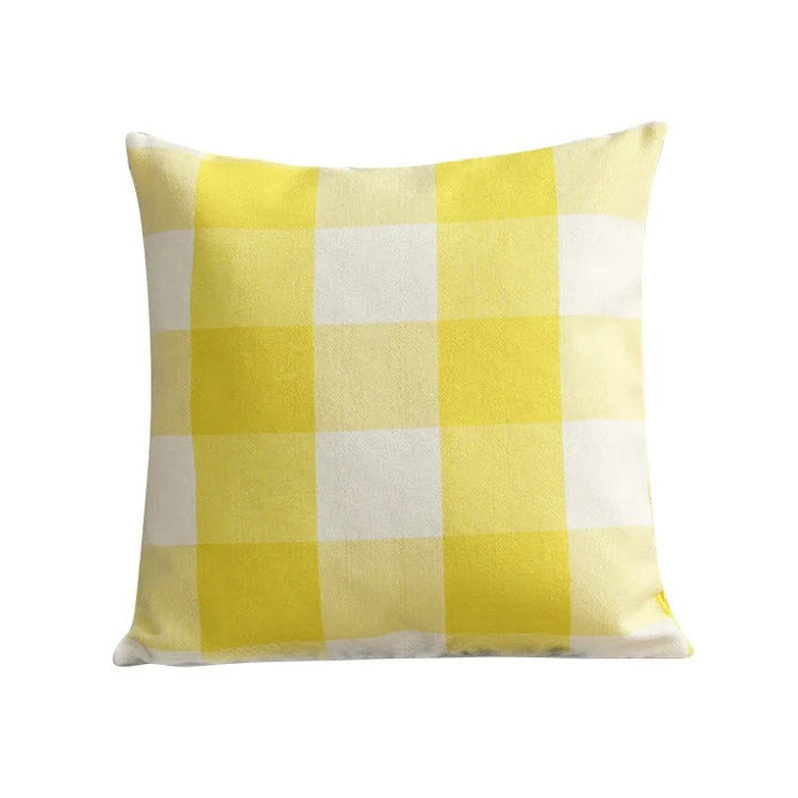 BowLift | Harmonie Home Cushion Cover - Timeless Check Cushion Cover for Any Interior