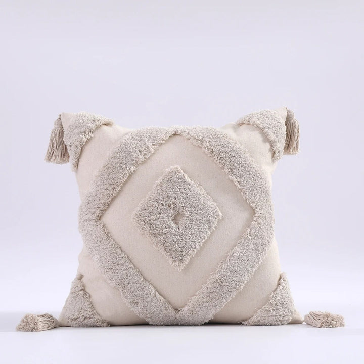BowLift | Boho Tufted Cushion Cover - Moroccan Flair for Your Interior
