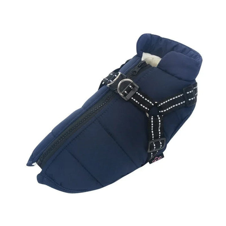 BowLift | All-Weather Insulated Dog Jacket with Built-in Harness