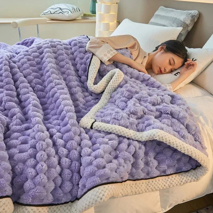 Velvet Turtle Blanket - Luxury Blankets for Autumn and Winter Bowlift