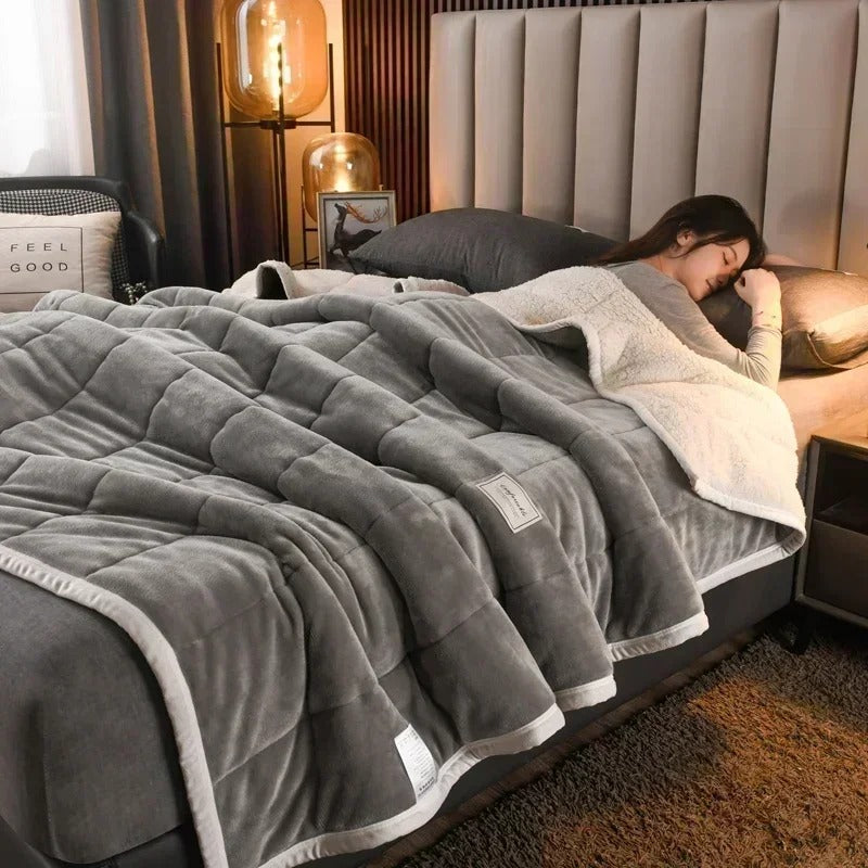 CoralLuxe – Super Soft Blanket for Cold Nights Bowlift