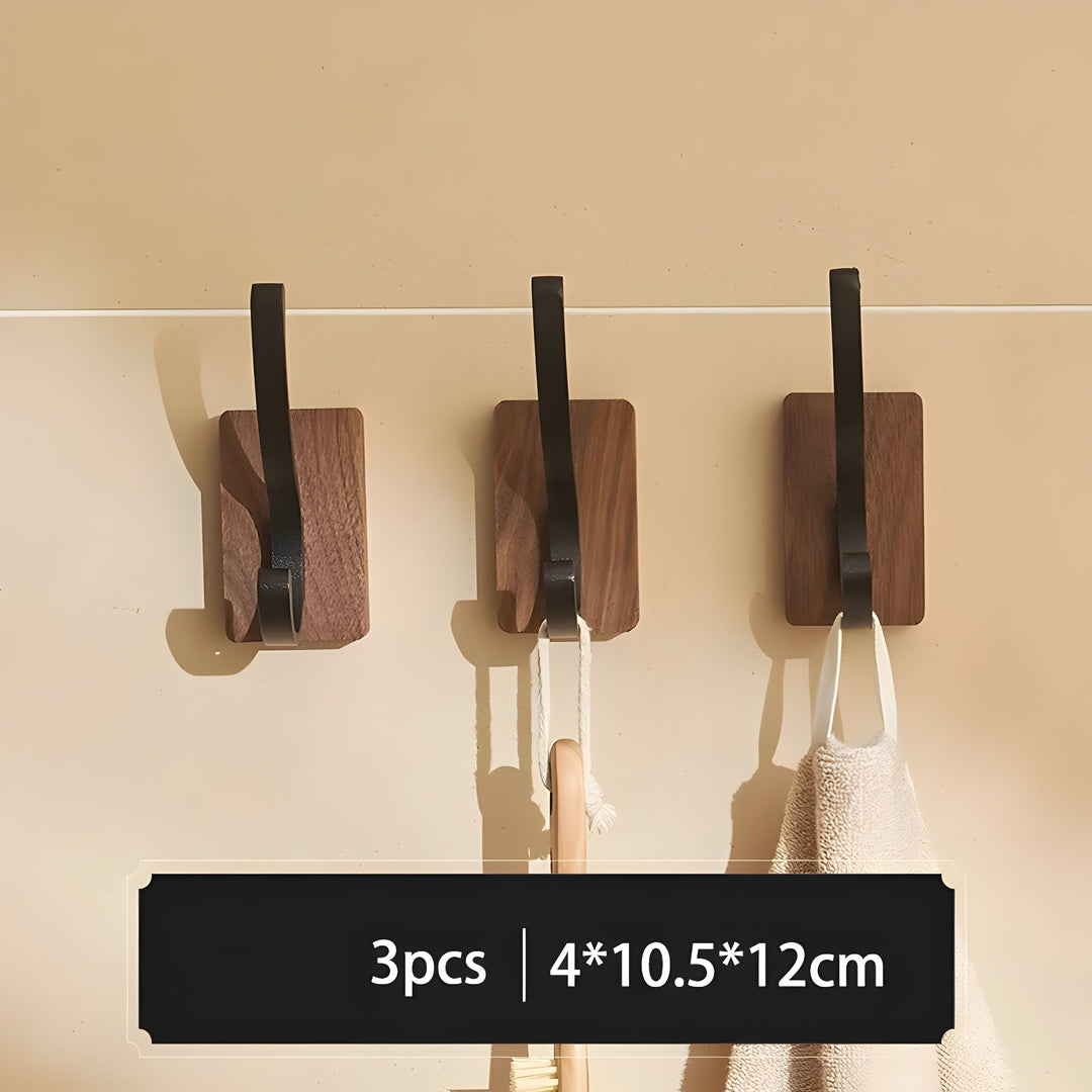 WoodenGrip Hook - Wooden wall hooks in Nordic style | Bowlift