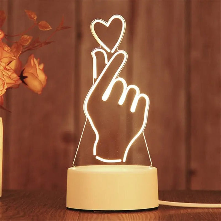 BowLift | Romantic Heart Lamp – Perfect for Anniversary Gifts, Valentine’s Day, or Special Birthday Surprises