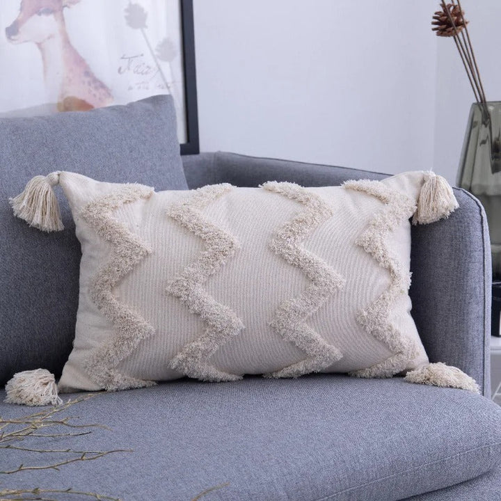 BowLift | Boho Tufted Cushion Cover - Moroccan Flair for Your Interior