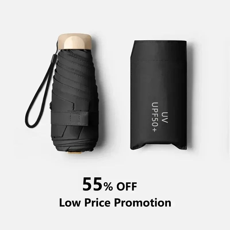 Foldable Mini Umbrella Solara – Compact, UV protection & Wind resistant | Bowlift