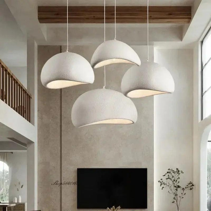 BowLift | ResinAura - Sleek Modern Pendant Light