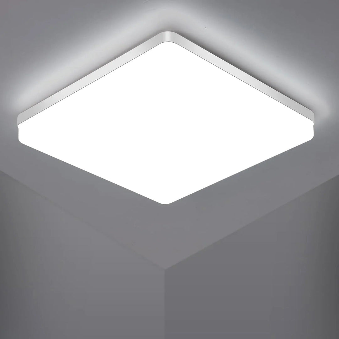 Square LED Ceiling Light – Even, Pleasant Light | SuitaBowlifte for Living Room & Bathroom | Bowlift