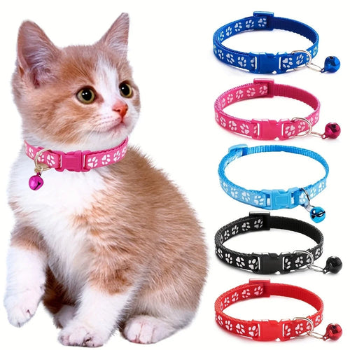 Fashion Pet Cat Collar Bowlift
