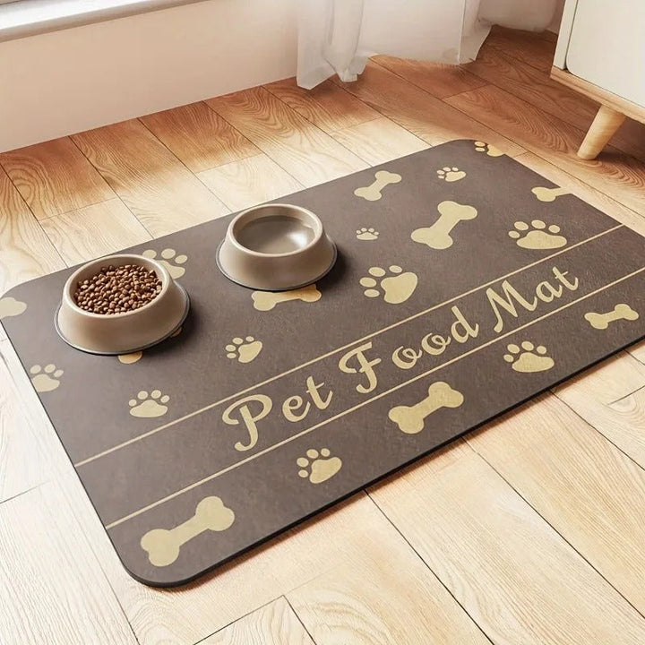 Pet Placemat No Stain Quick Drying Absorbent Bowlift