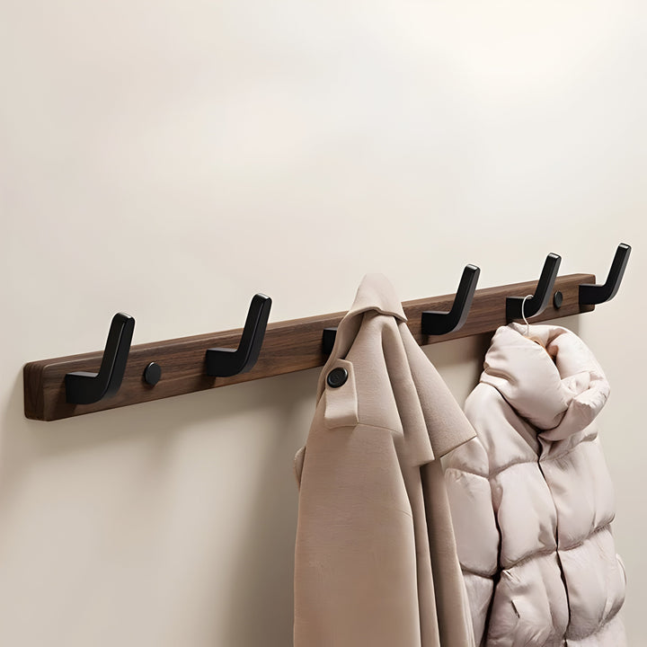 WalnutWisp Hook – Walnut Wood Wall Hook | Bowlift