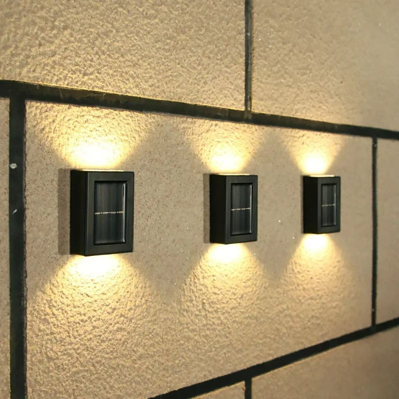 BowLift | SolarGlow Luxe Solar Wall Lamps – Wireless, Stylish & Ready For Sultry Evenings