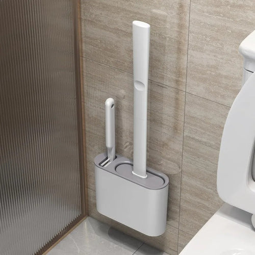 BowLift | Toilet Brush | Wall-Mounted, Hygienic Design with Durable Bristles for Complete Cleaning in Small Bathrooms