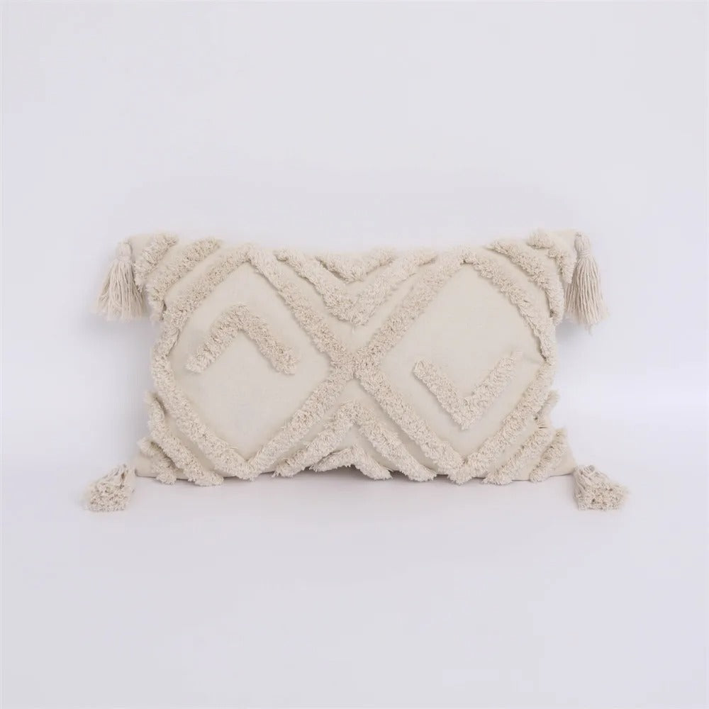 BowLift | Boho Tufted Cushion Cover - Moroccan Flair for Your Interior