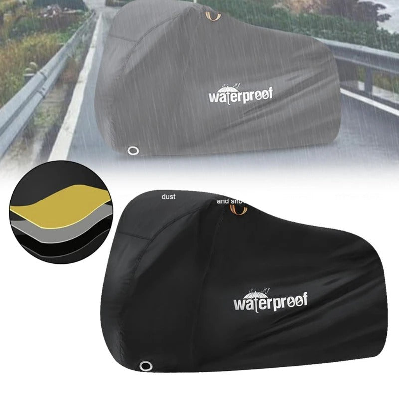 BowLift | Rugged Waterproof Bicycle Cover | Heavy Duty Protection for Outdoor Storage and Weather Resistance