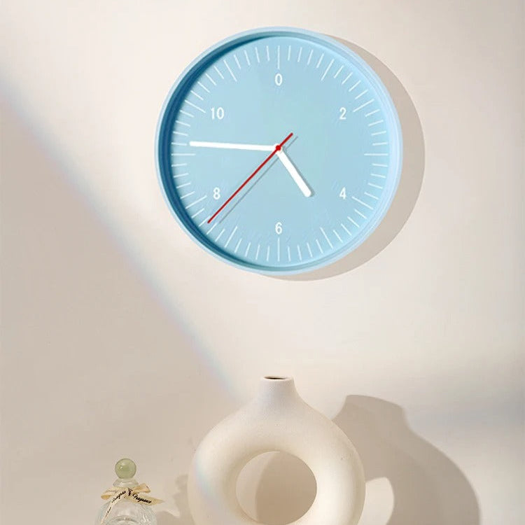 BowLift | Zadie Round Wall Clock Colorful Modern ABS Wall Decor